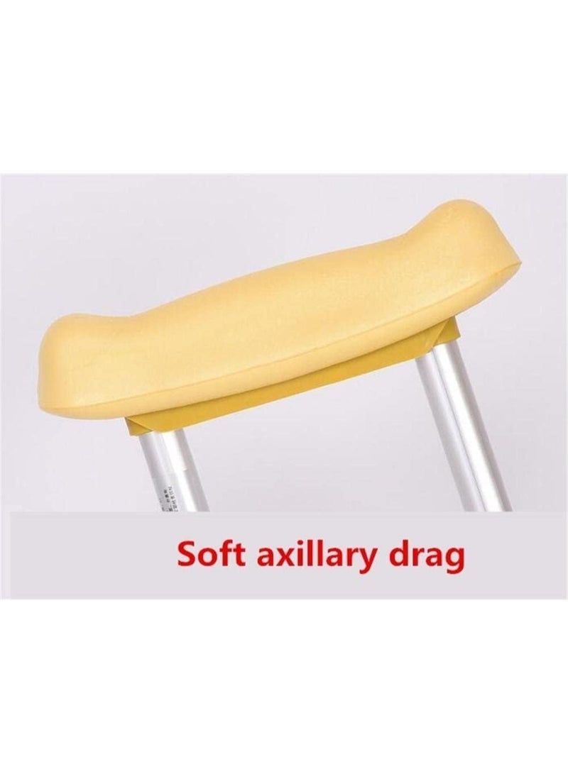 Lightweight aluminum double medical crutch – adjustable with comfortable handles - Image 4